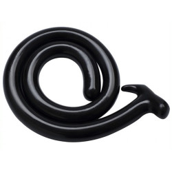FUKR Gode long Mega Snake 100 x 3cm Noir